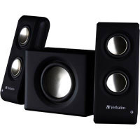 Verbatim 2.1 Multimedia Portable Speaker System (49092) Verbatim 2.1 Multimedia Portable Speaker System (49092)